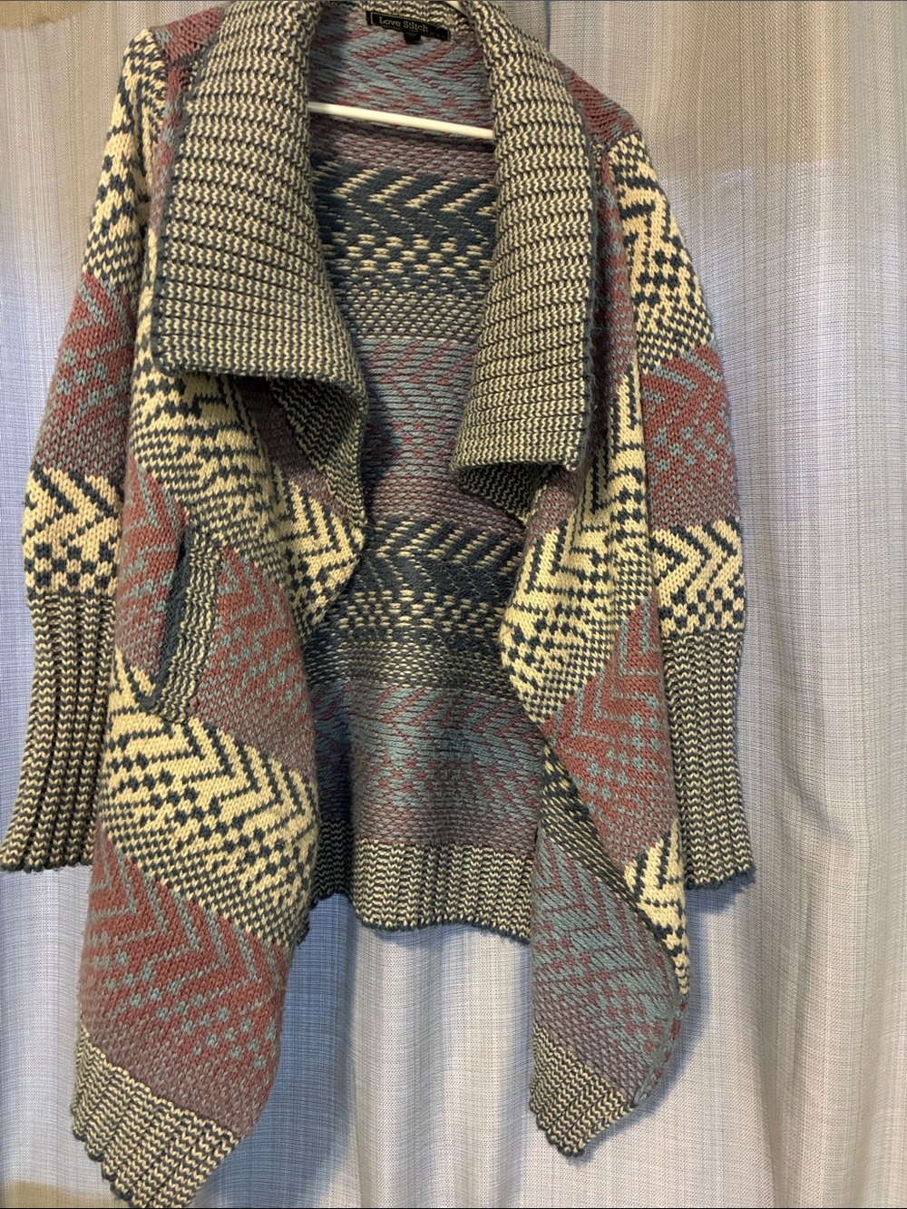 Beautiful Aztec Sweater Cardigan